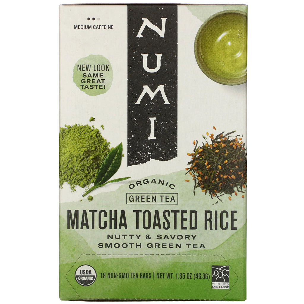 Matcha Toasted Rice Green Tea - 18 bags