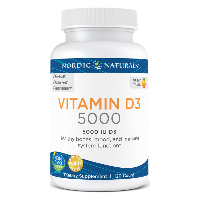 Vitamin D3 (5,000 IU) - 120 Softgels