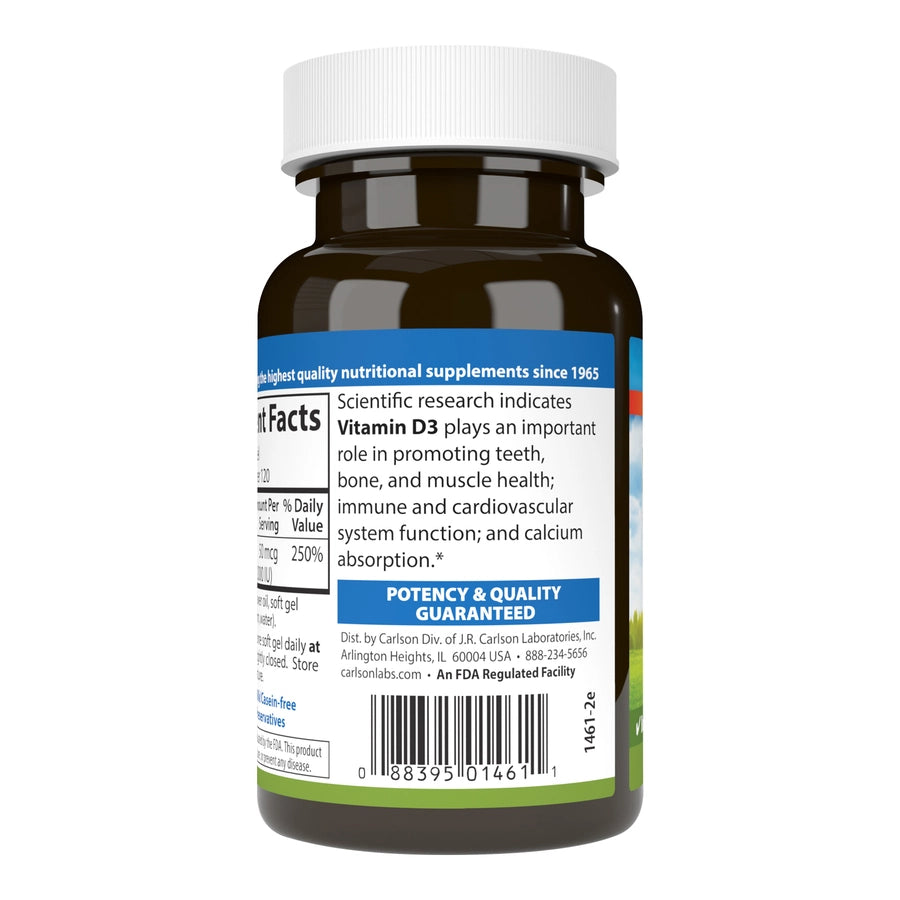 Vitamin D3 2,000 IU (50 mcg)