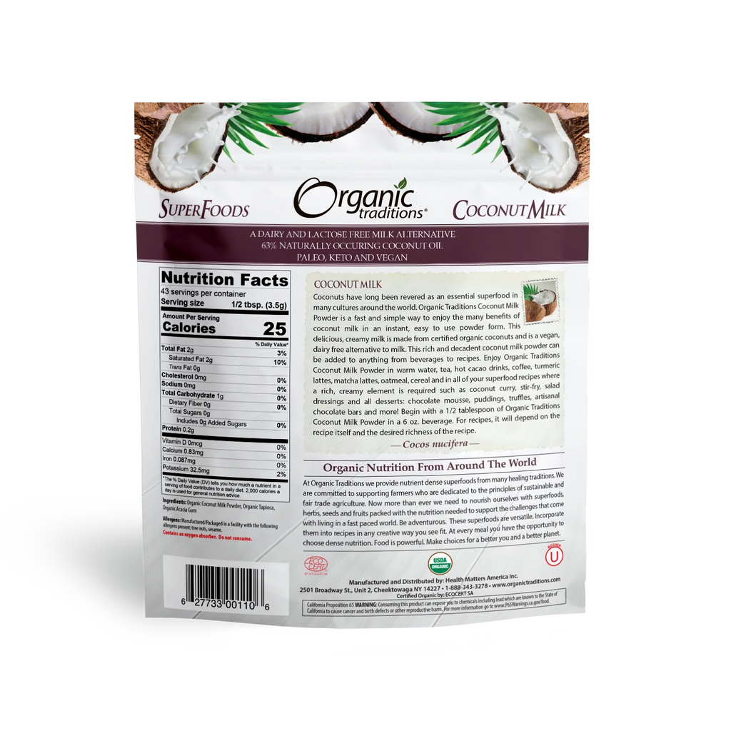 Coconut Milk Powder - 5.3 oz/150 g