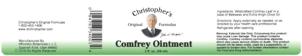Comfrey Ointment - 2 oz