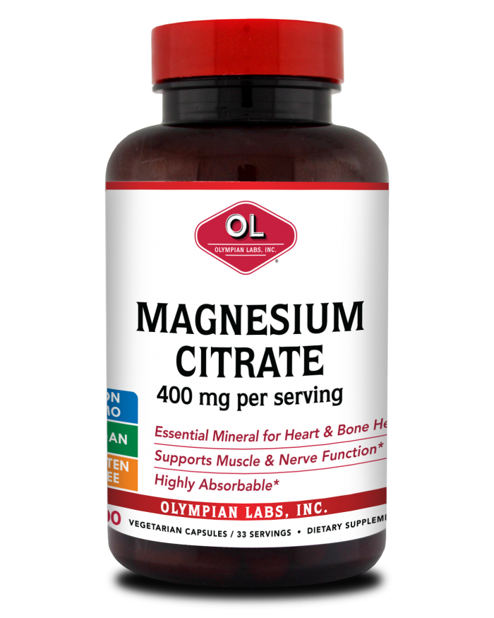 Magnesium Citrate (400 mg) - 100 caps