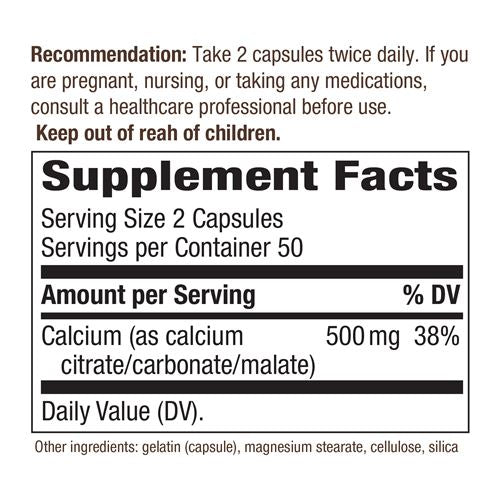 Calcium Citrate (500 mg)