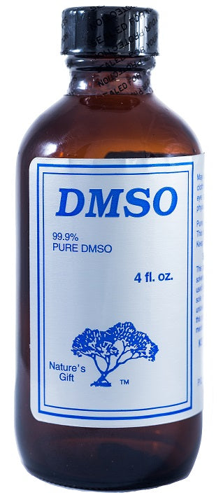 DMSO (Dimethyl sulfoxide) 99.9% - 4 fl. oz Glass Bottle