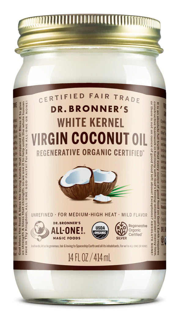 Organic Virgin Coconut Oil (White Kernel) - 14 oz