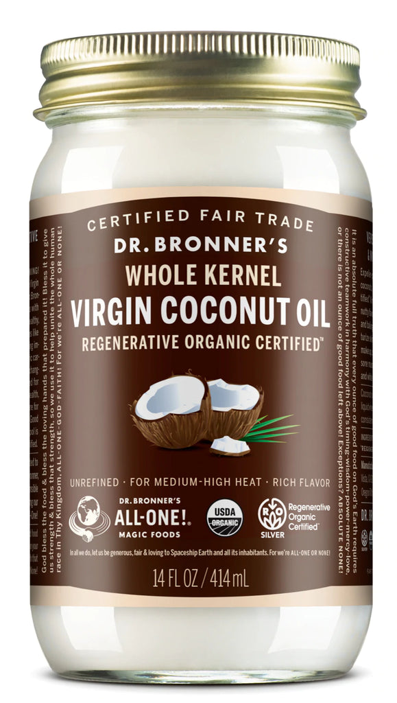Organic Virgin Coconut Oil (Whole Kernel) - 14 oz