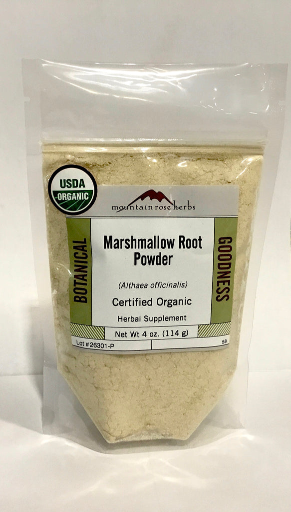 Organic Marshmallow Root Powder - 4 oz